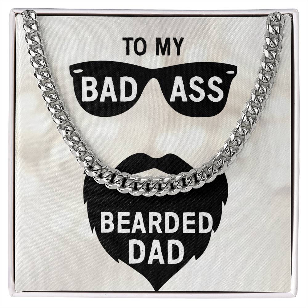 Gold Cuban Chain 18"-22" Men's Necklace for Father's Day Gift