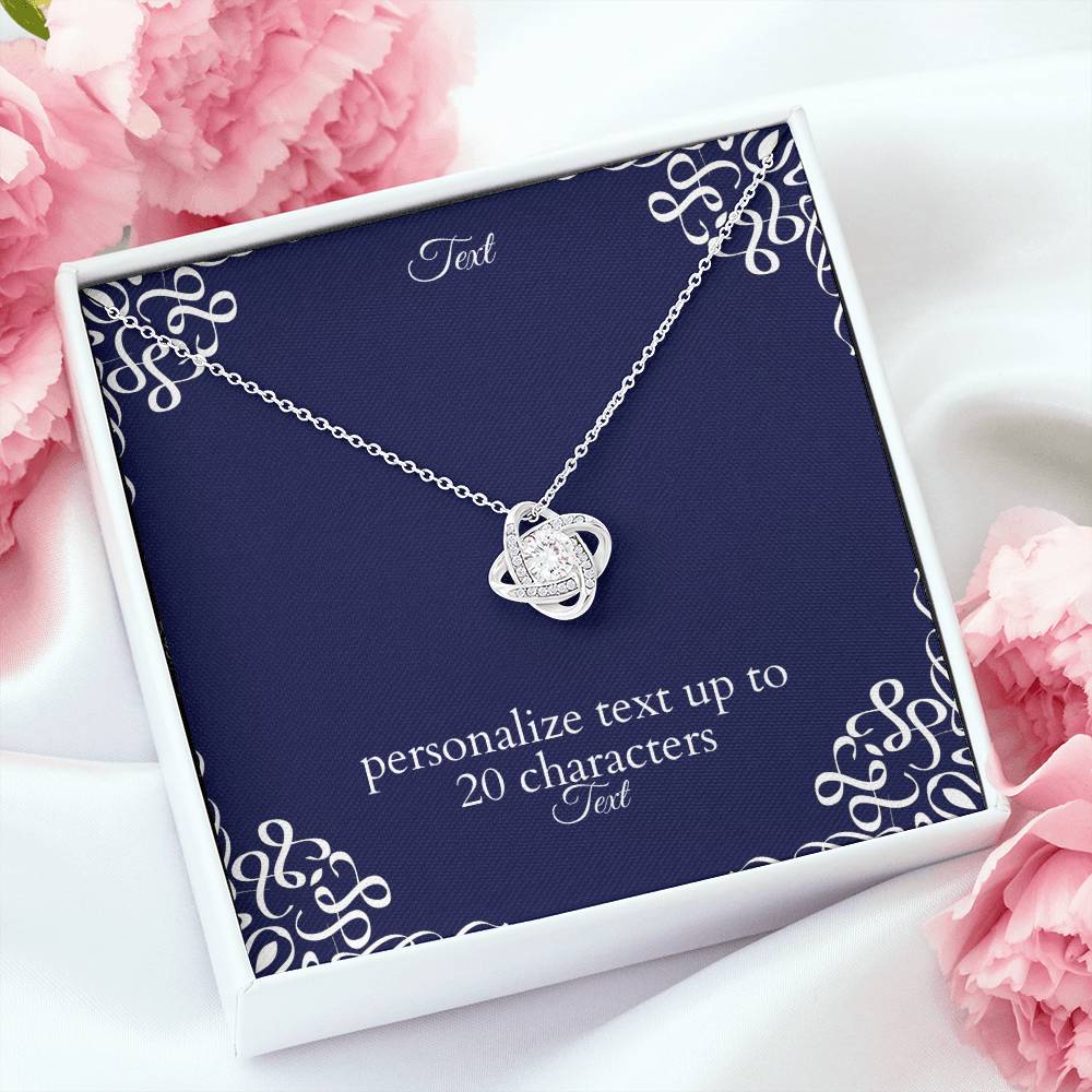 Love Nest CZ Necklace - Personalized Gift