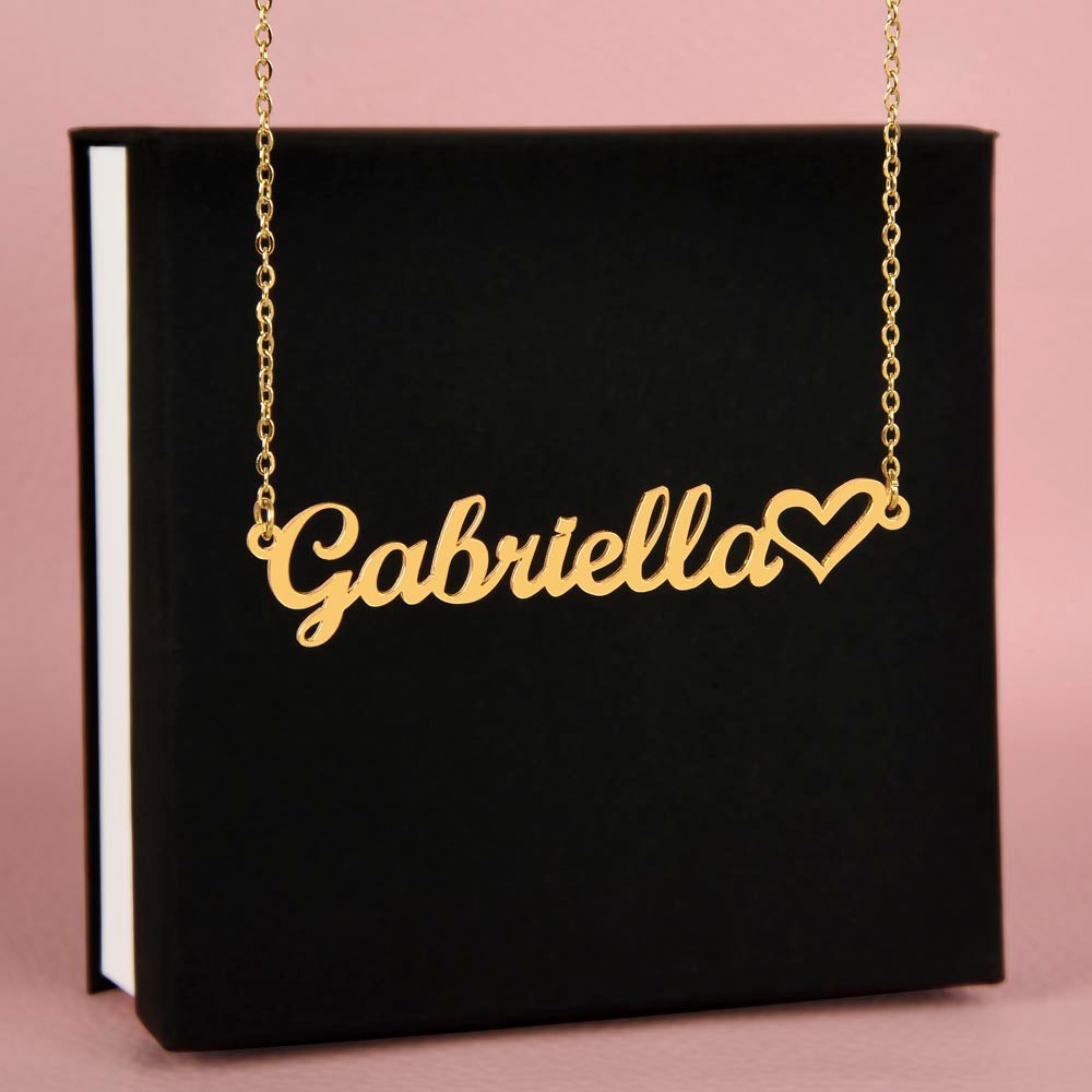 Custom Name Make a Wish Necklace