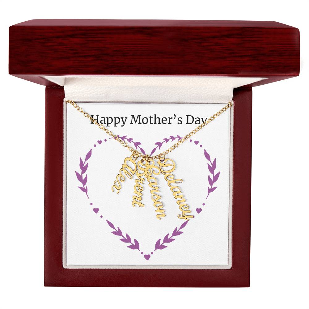 Mother's Day Custom Necklace Gift