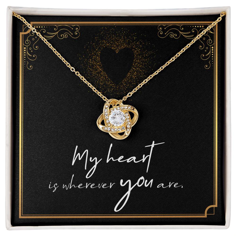 Love Zirconia Necklace - Gift for Her