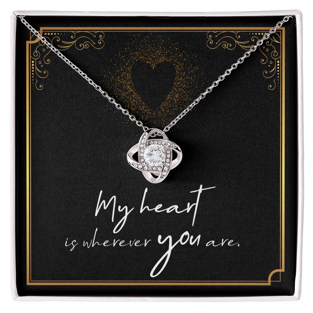 Love Zirconia Necklace - Gift for Her