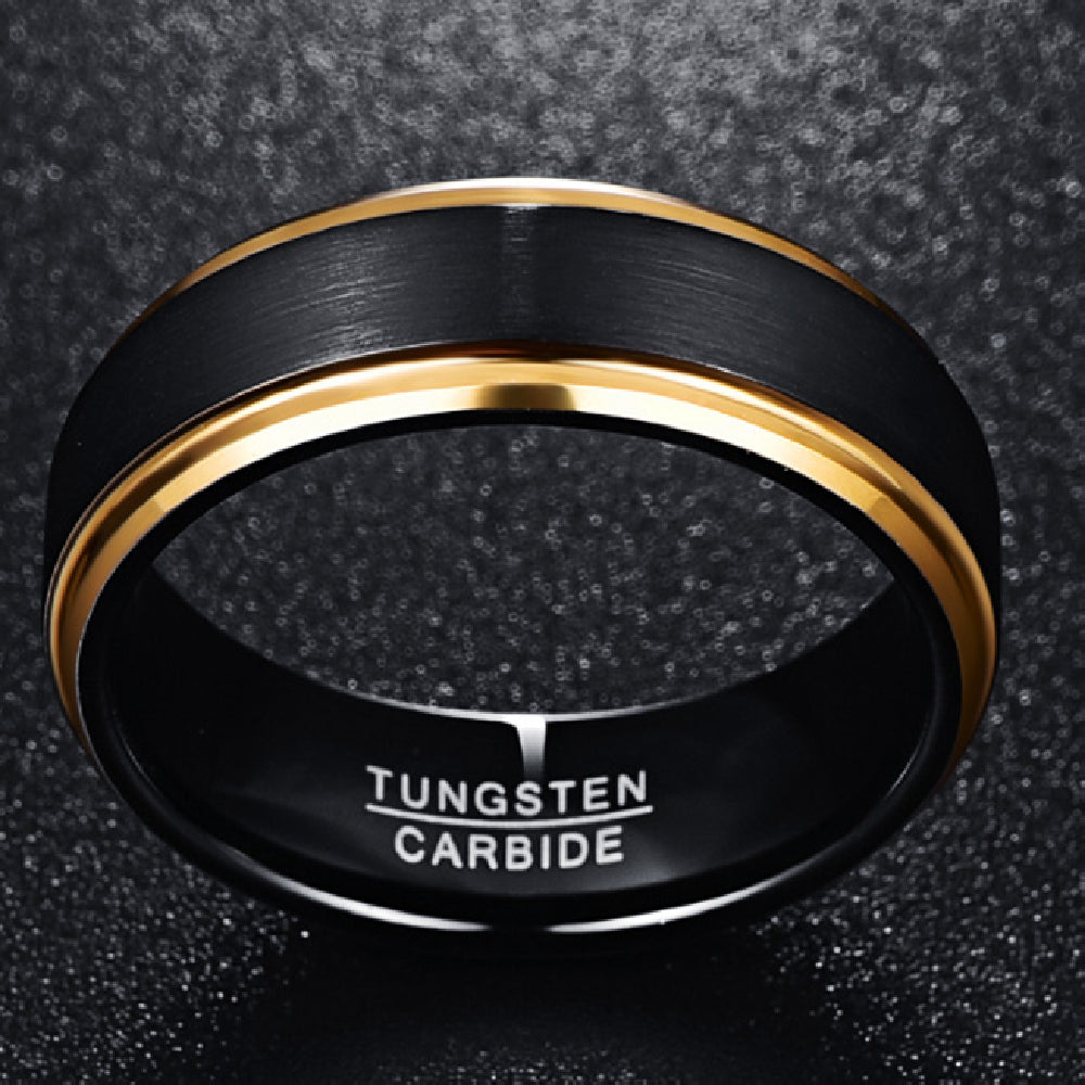 Durable Tungsten Steel Men's Ring