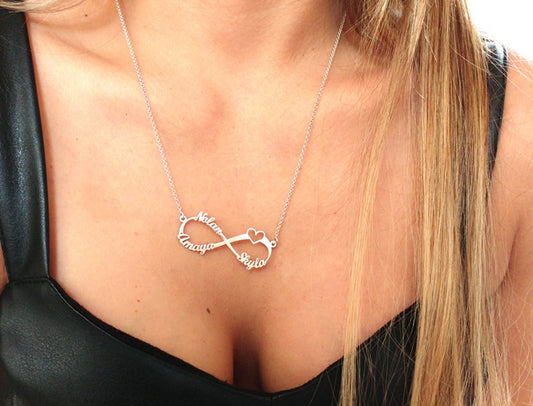 Infinity Custom Name Necklace