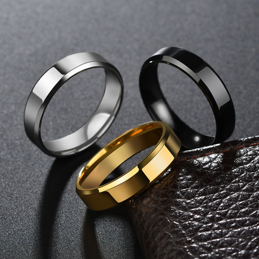 Stainless Steel Men's Ring Wedding Bands