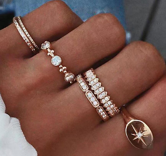 Multi-Stack Ring Set for Every Mood