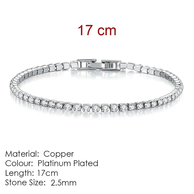 Classy Zirconia Tennis Bracelet