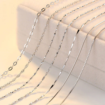 S925 Sterling Silver Chain Necklace