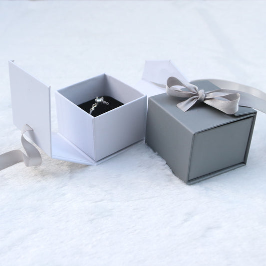 Jewelry Gift Box Ribbon Bowknot