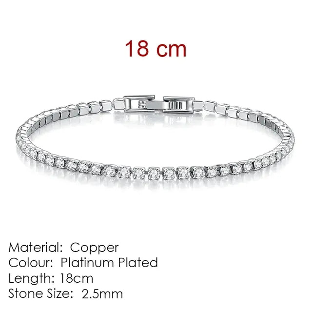 Classy Zirconia Tennis Bracelet