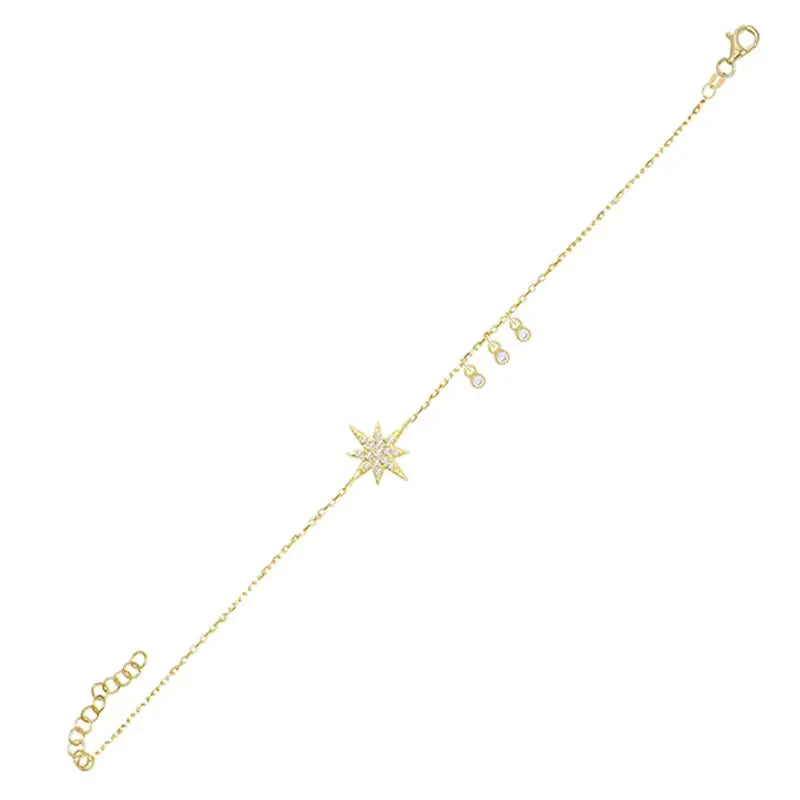 Dainty Star Astro Bracelet for Women