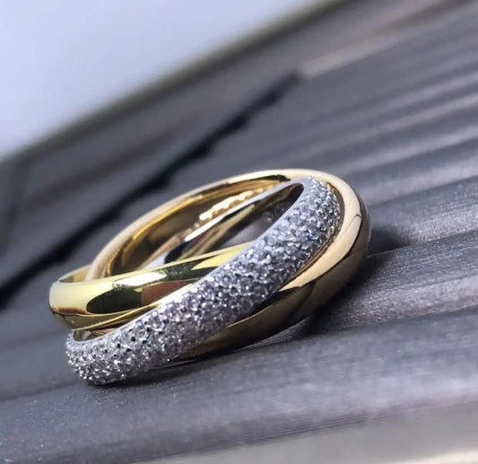 Trinity Three Band Ring