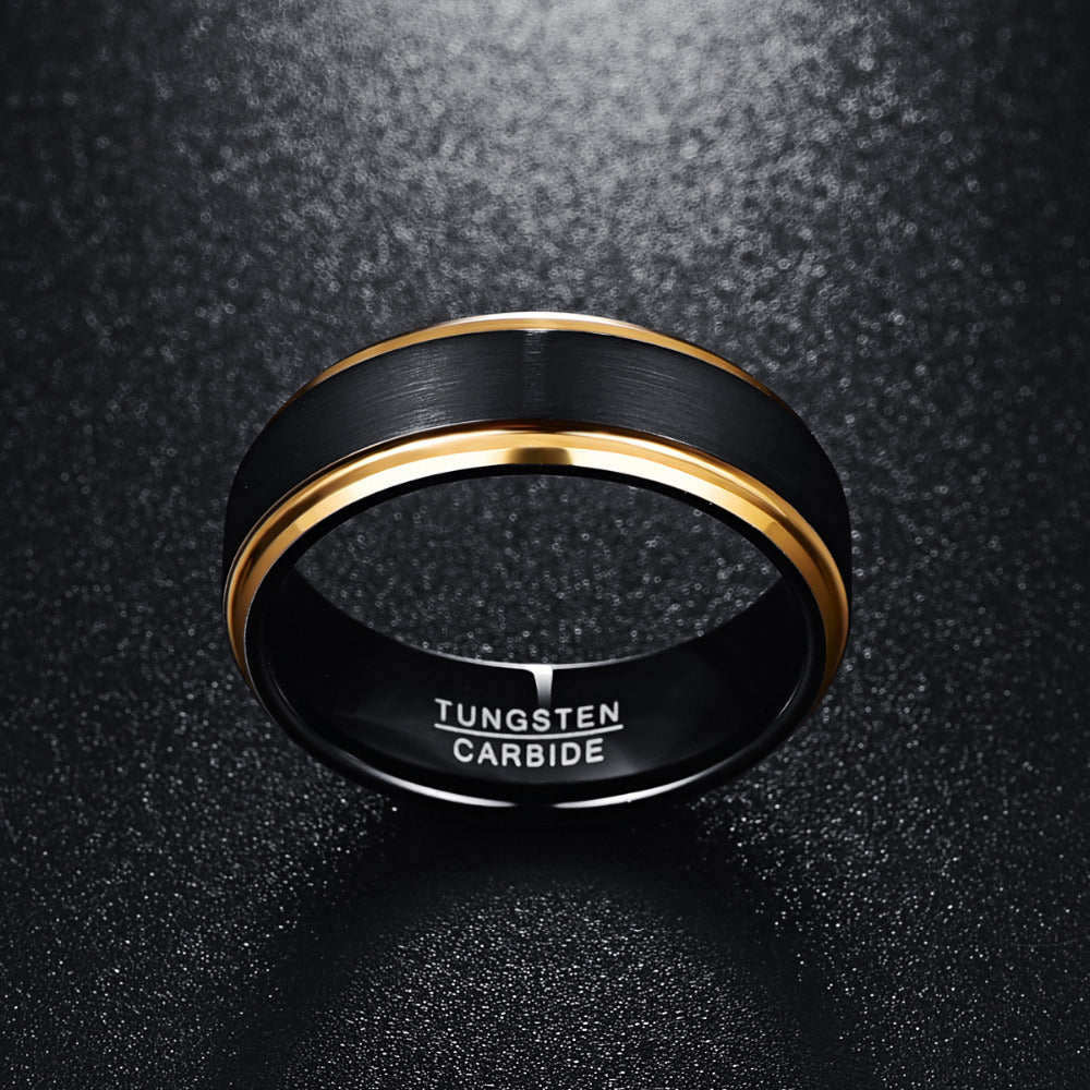 Durable Tungsten Steel Men's Ring