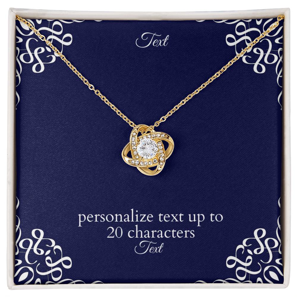 Love Nest CZ Necklace - Personalized Gift