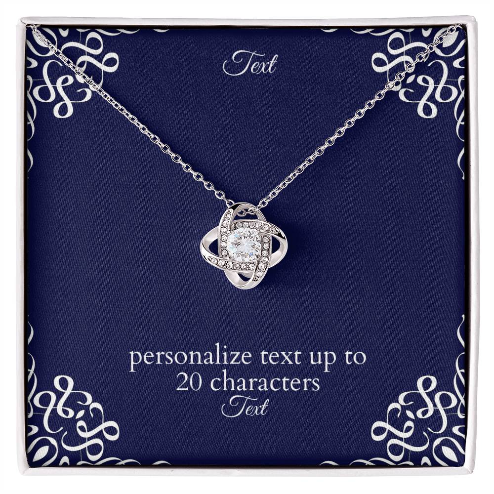 Love Nest CZ Necklace - Personalized Gift