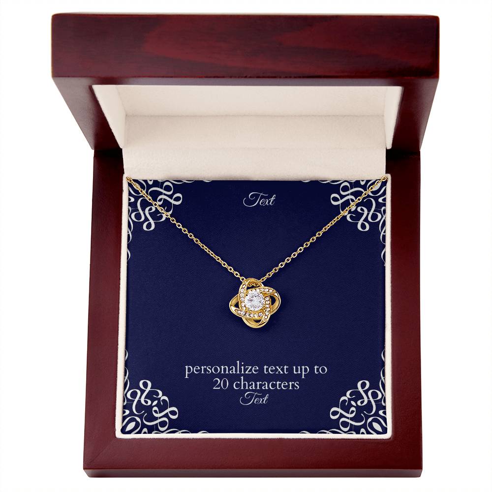 Love Nest CZ Necklace - Personalized Gift