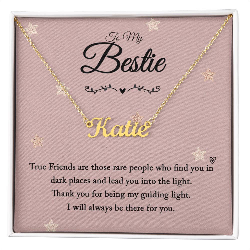 Custom Name Necklace - Bestie