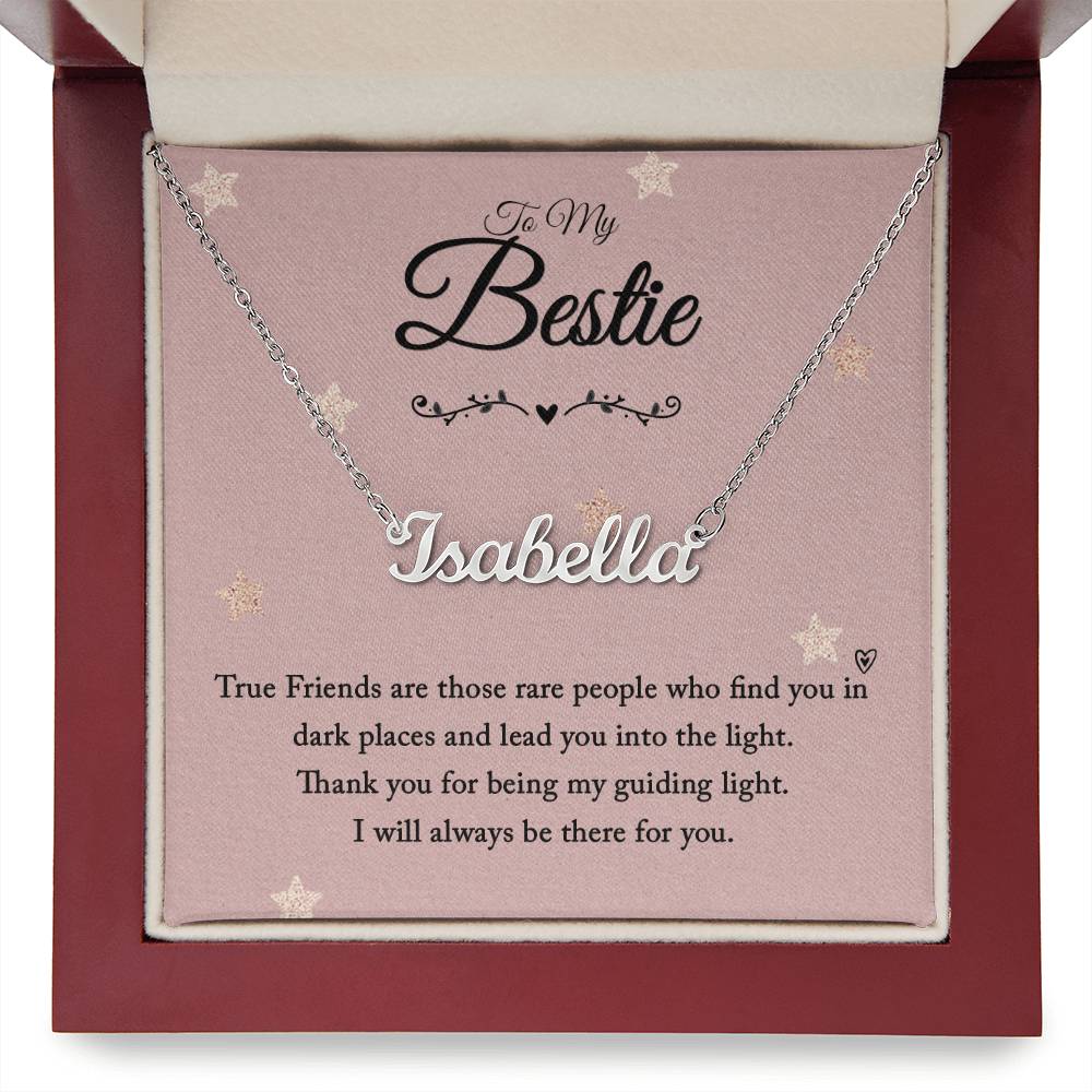 Custom Name Necklace - Bestie