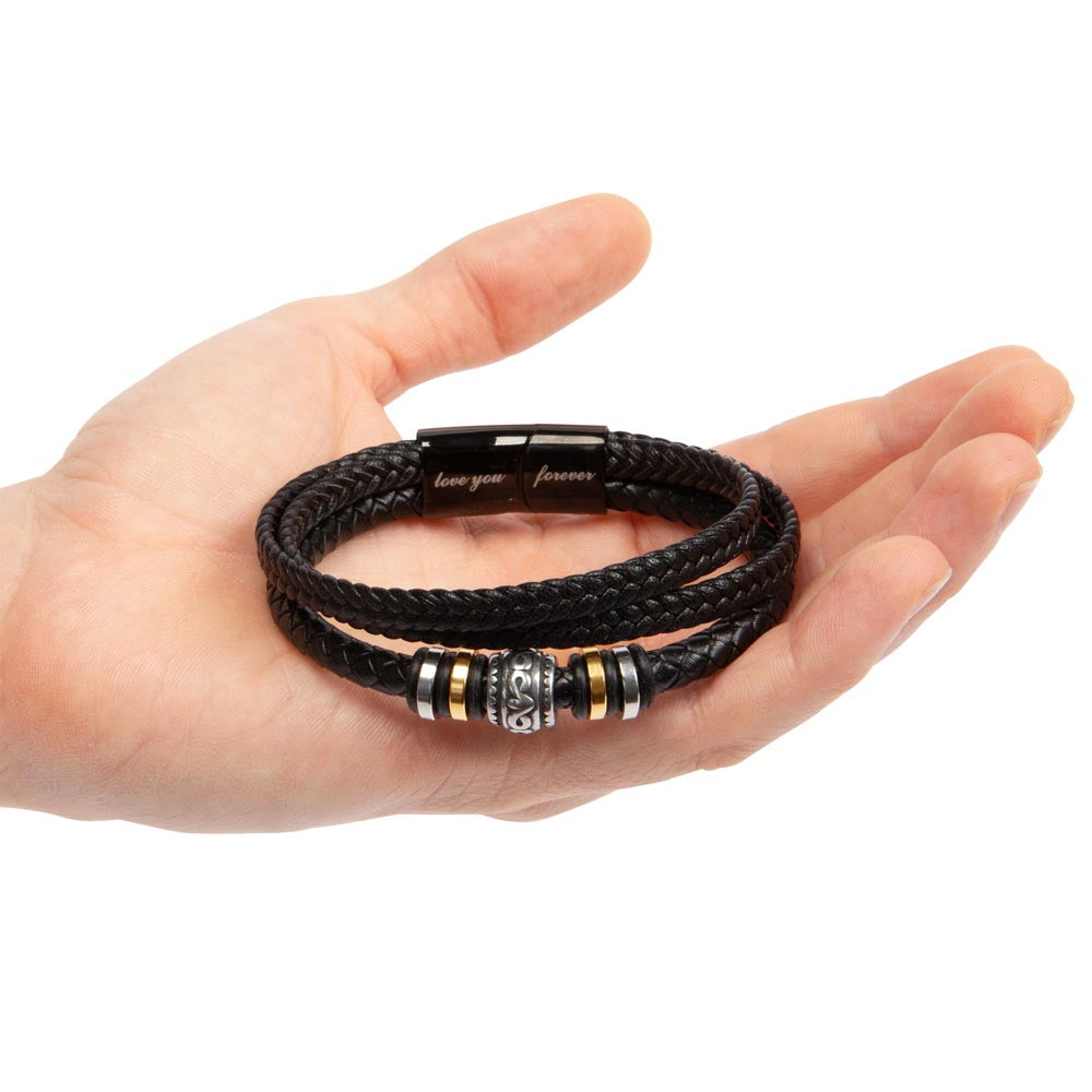 Love You Forever Men's Bracelet