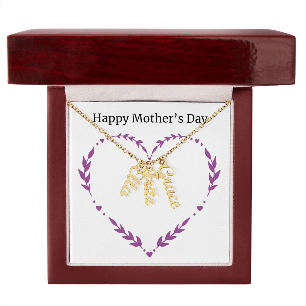 Mother's Day Custom Necklace Gift