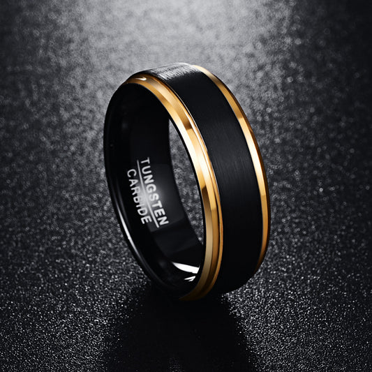 Durable Tungsten Steel Men's Ring