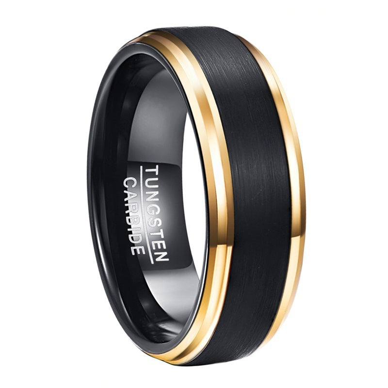 Durable Tungsten Steel Men's Ring