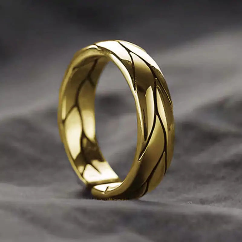 Resizable Trendy Casual Men's Ring