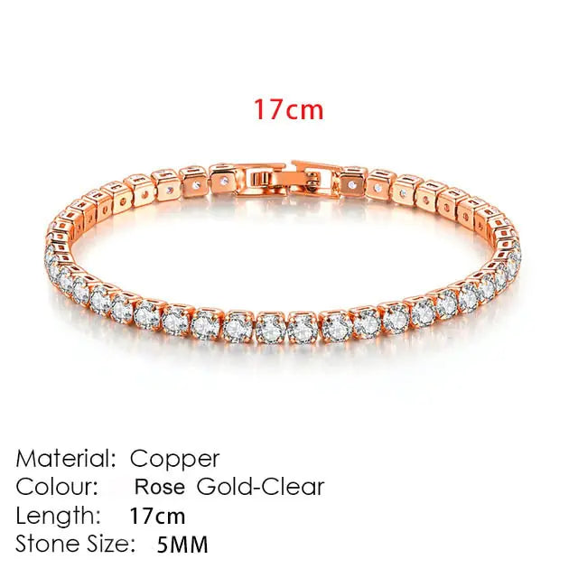 Classy Zirconia Tennis Bracelet