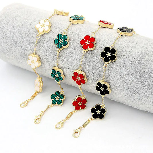 Lucky Clover Charm Bracelet