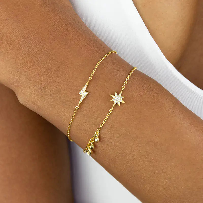 Dainty Star Astro Bracelet for Women