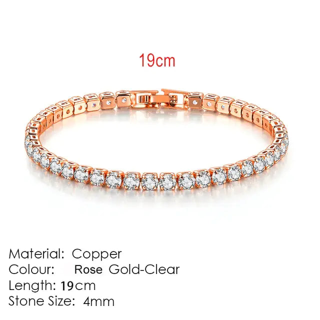 Classy Zirconia Tennis Bracelet