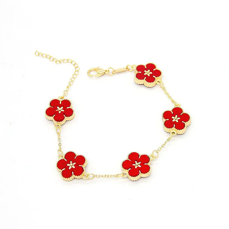 Lucky Clover Charm Bracelet