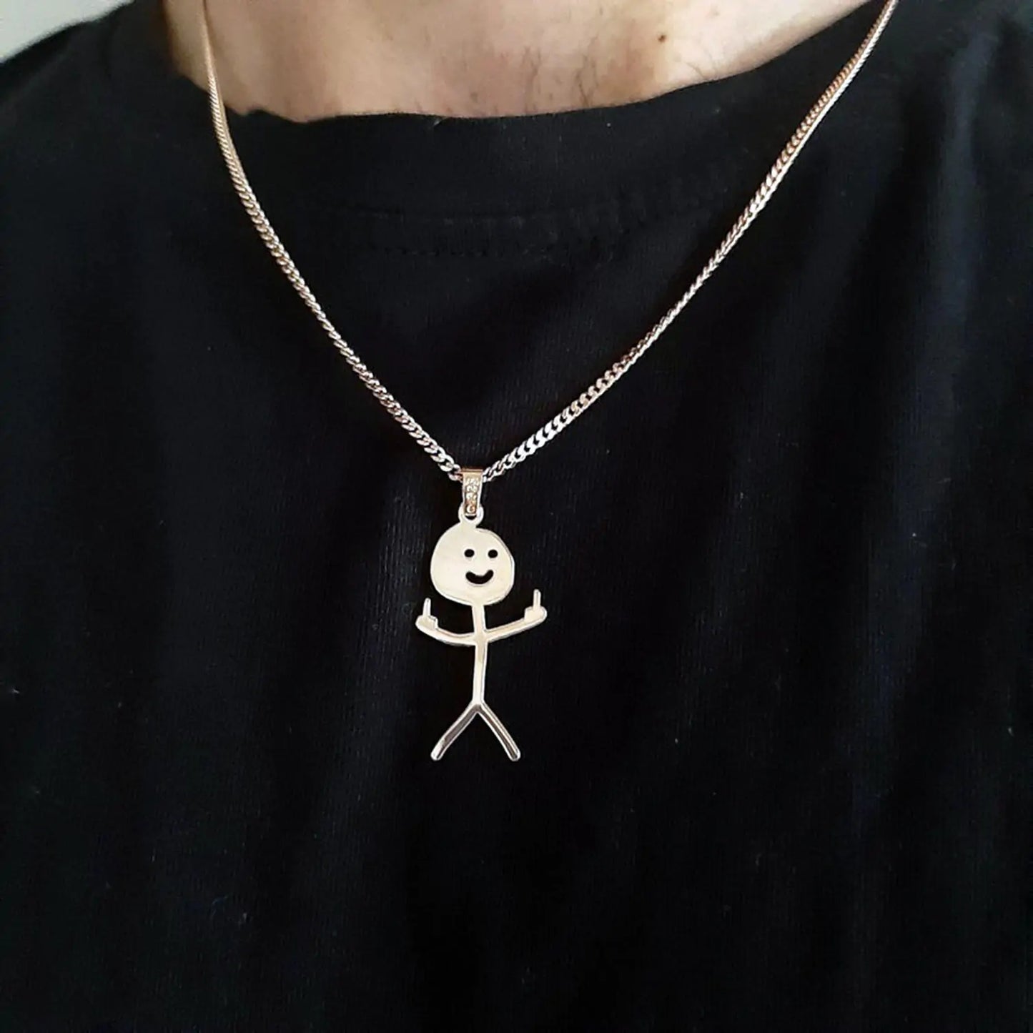 Trendy Cute Doodle Necklace