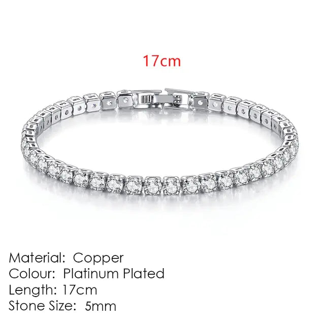 Classy Zirconia Tennis Bracelet