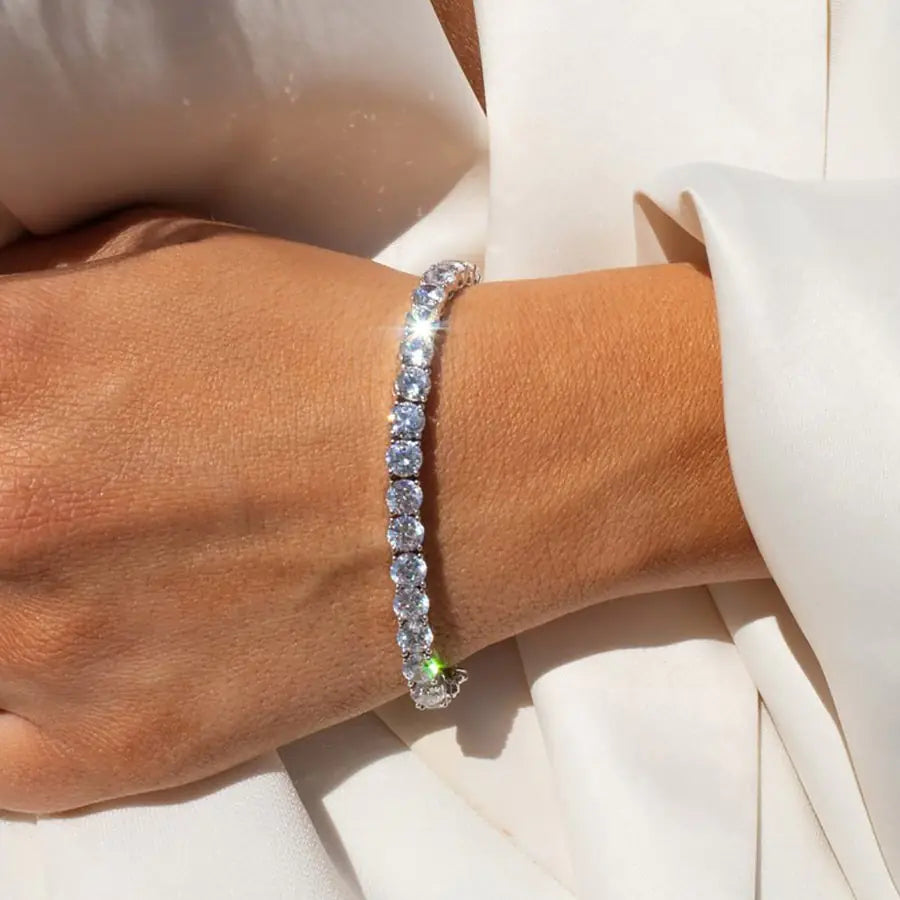 Classy Zirconia Tennis Bracelet