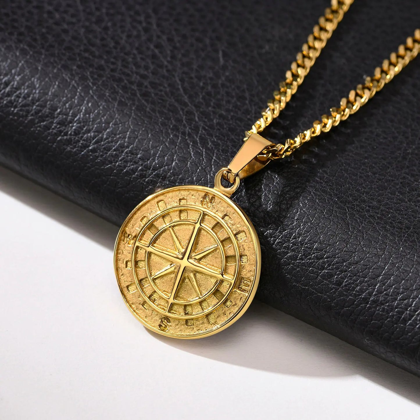 Compass Atlas Men's Necklace