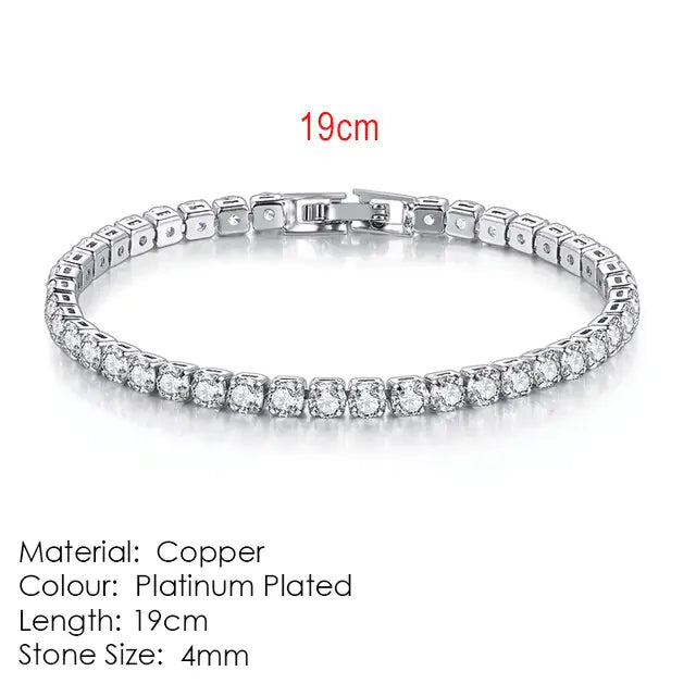 Classy Zirconia Tennis Bracelet