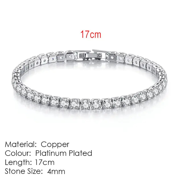 Classy Zirconia Tennis Bracelet