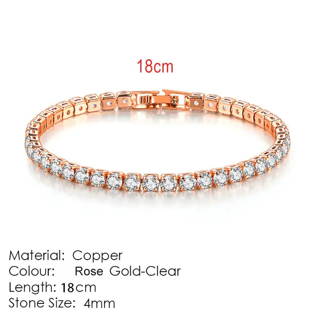 Classy Zirconia Tennis Bracelet