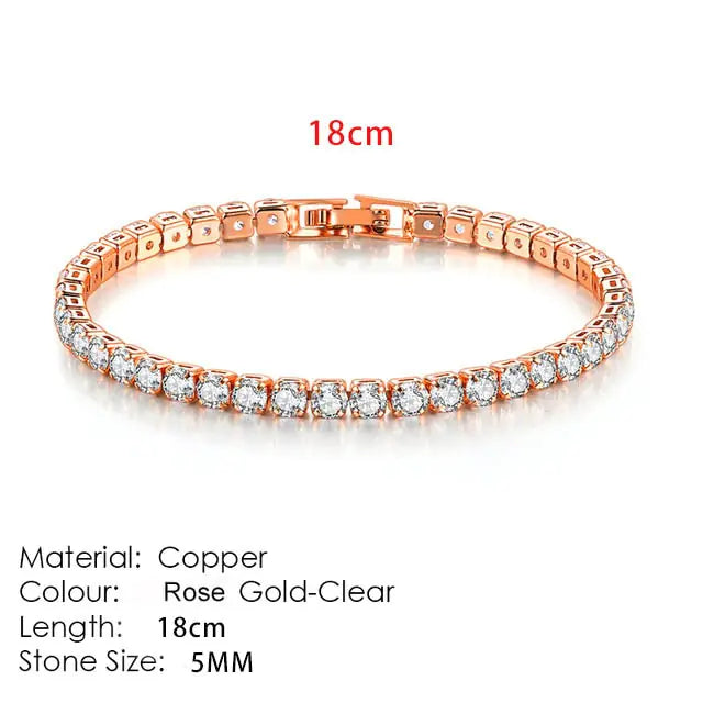 Classy Zirconia Tennis Bracelet